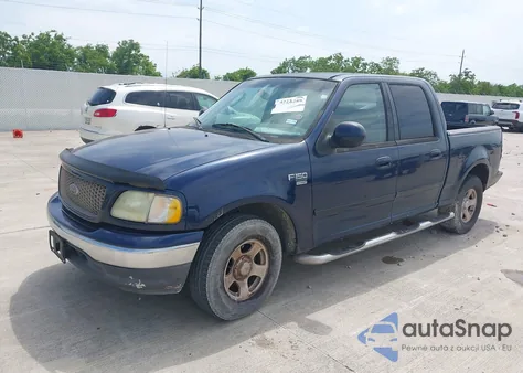 2002 Ford F-150 Lariat/Xlt из США, поврежденный, VIN 1FTRW07L22KE07959